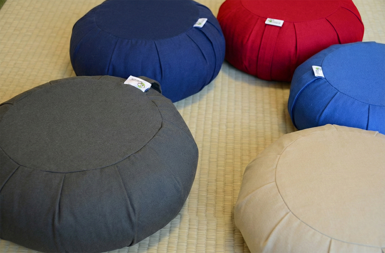 Cotton Zafu - Meditation Cushion - Futon d'or - Natural mattresses