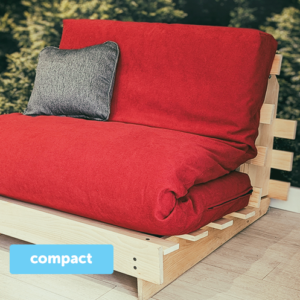 Base de futon en bois Turin A wood bed frame