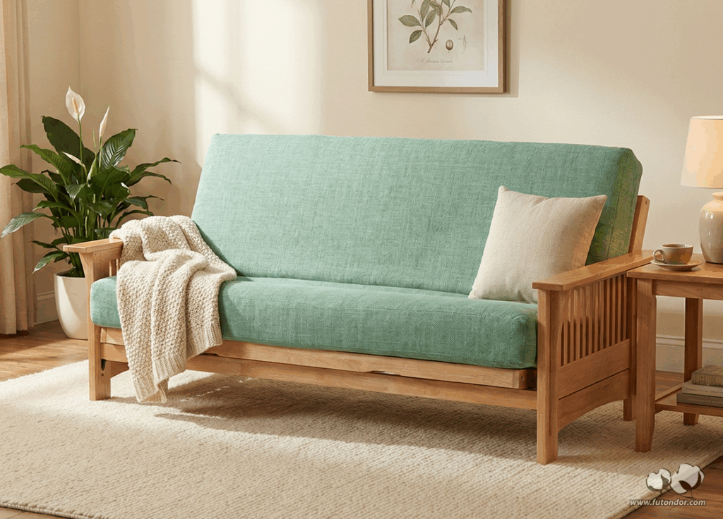 Lot de 3 housses de coussin en tissu texturé - Beige/blanc - Home All