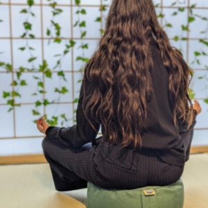 coussin de meditation sarrasin