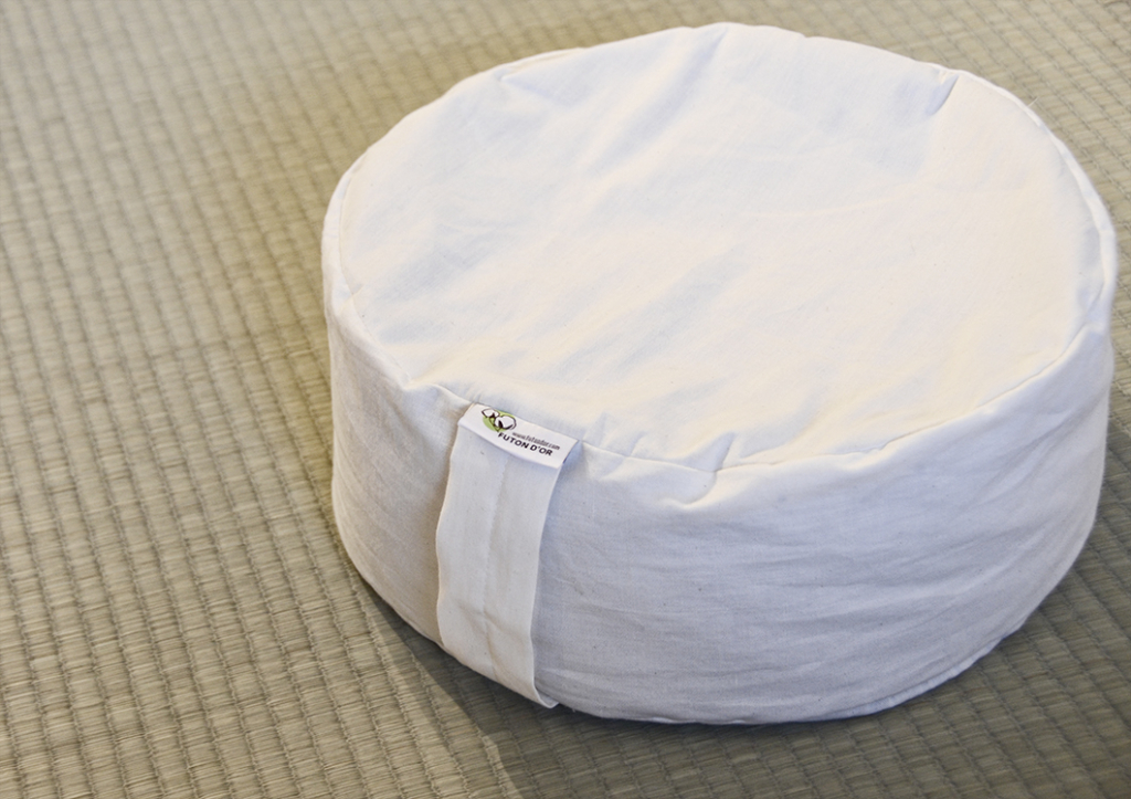 Buckwheat Zafu - Meditation Cushion - Futon d'or - Natural mattresses