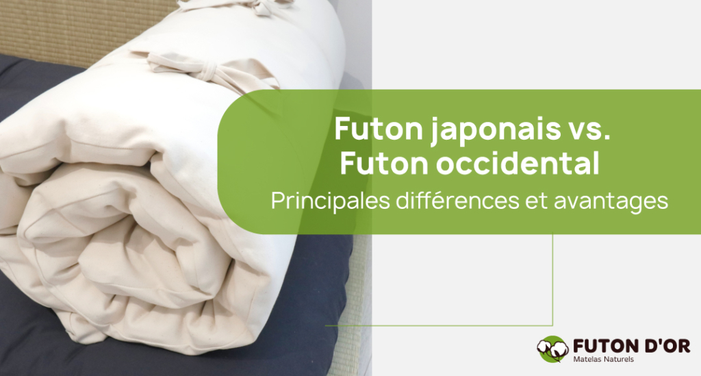 Futon japonais vs. Futon occidental : Principales différences et avantages