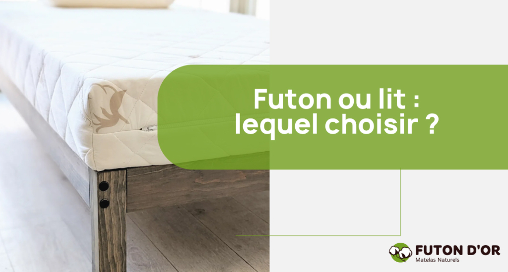 Futon ou lit : lequel choisir ?