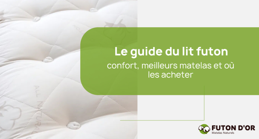 Tout savoir sur les lits futons : confort, types de matelas et où les acheter