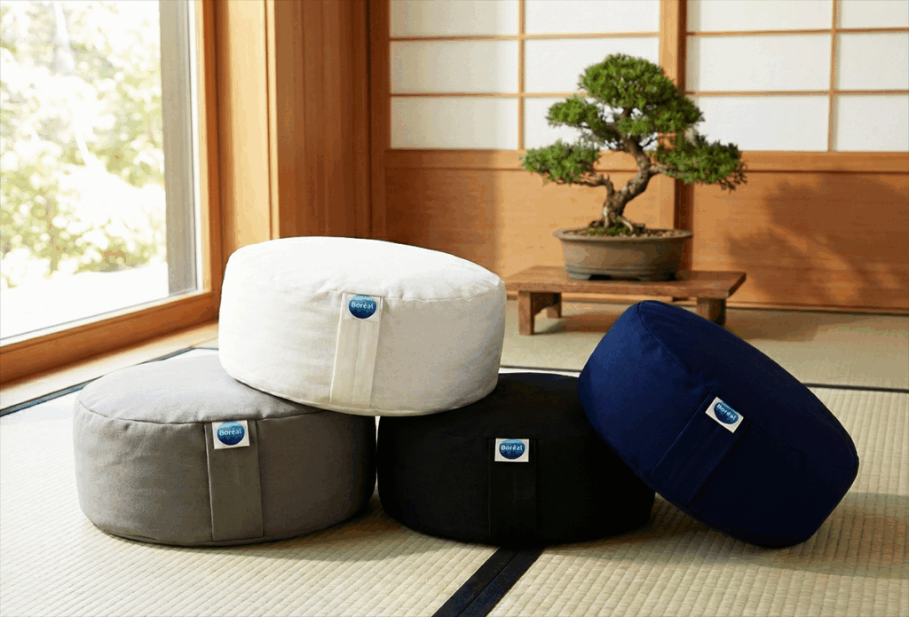 Buckwheat Zafu - Meditation Cushion - Futon d'or - Natural mattresses